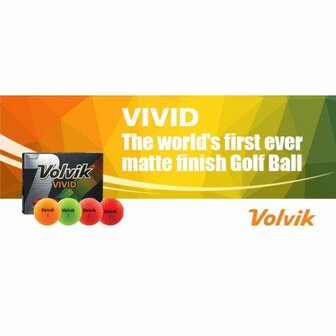 kwartaal slaaf krant Volvik Vivid Golf Balls Orange - pure4sports