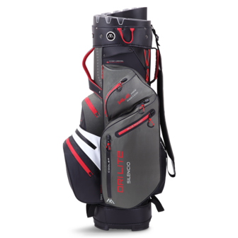 Cartbag Big Max Silencio 2 Dri Lite  Charcoal Black Red