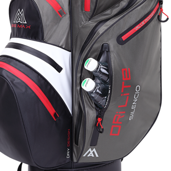 Cartbag Big Max Silencio 2 Dri Lite  Charcoal Black Red