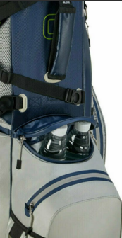 Big Max Aqua Hybrid 4 Standbag Navy Grey Lime