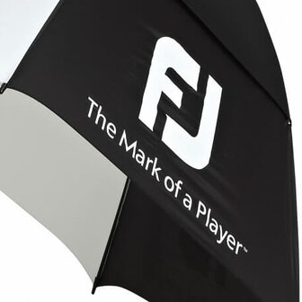 Footjoy Golfparaplu Wit Zwart