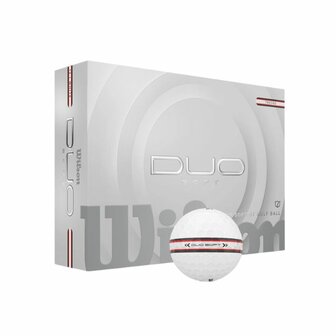 Wilson Staff Duo Soft TRK 360 Golf Balls White 2025