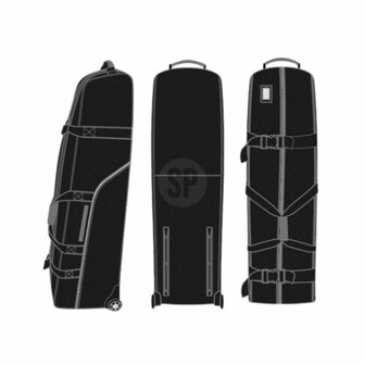 Fastfold Travelcase Black/Red 2025