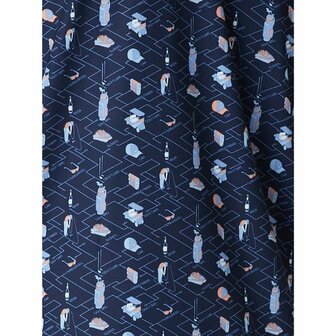 Callaway Men&#039;s Golf Polo Essentials Print In Peacoat