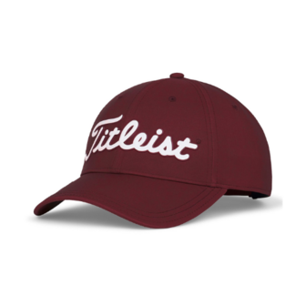 Titleist Performance Ball Marker Cap Bordeaux/wit 2025