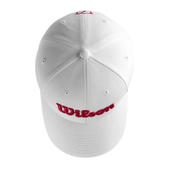 Wilson Pro Tour Cap Wit/Rood