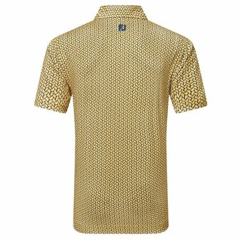 FootJoy Stretch Lisle Citrus Print Heren Taxi Navy