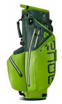 Big Max Aqua Hybrid 4 Standbag Forest Green LIme