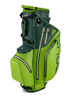 Big Max Aqua Hybrid 4 Standbag Forest Green LIme