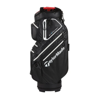 Taylormade TM23 Cartbag Storm Dry Waterproof Zwart/Rood