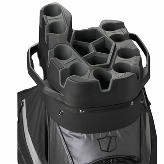 Wilson Staff I-Lock Waterdichte Cartbag Grijs Kaki Oranje