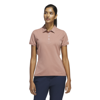 Adidas Ultimate365 Tour Twistknit Dames Poloshirt Clay