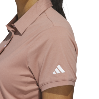 Adidas Ultimate365 Tour Twistknit Dames Poloshirt Clay