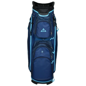 Masters Tour-Dri Cartbag Navy/Aqua