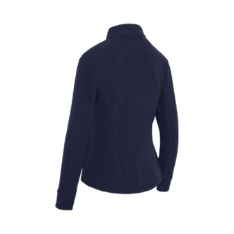 Callaway Stretch Waffle Knit Fleece Golfjas Dames Peacoat