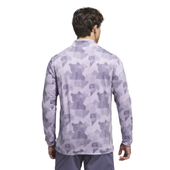 didas Go-To Print Z PowPlu Heren Midlayer