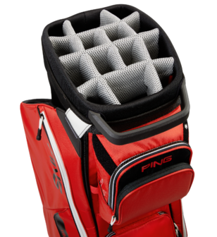 Ping Cartbag Traverse Rood Zwart