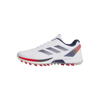 Adizero ZG Spikeless Heren Golfschoen Wit Navy