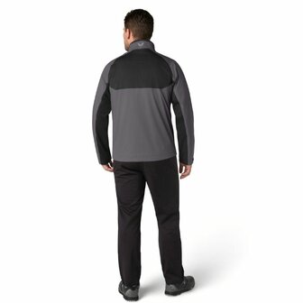 Callaway Stormlite 3 Waterdichte Heren Golf Regenjas Zwart Grijs