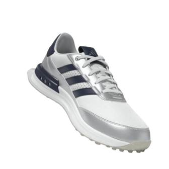 Adidas S2G SL Leather 25 Dames Golfschoenen Wit Navy Zilver
