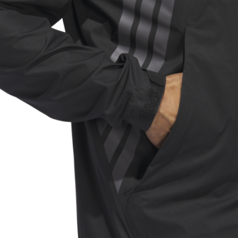 Adidas Heren Waterdichte Golfjas Clima Performance Zwart