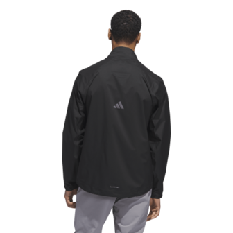 Adidas Heren Waterdichte Golfjas Clima Performance Zwart