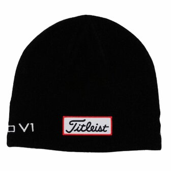 Titleist Tour Merino Beanie Zwart