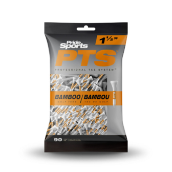 Pride PTS Bamboo 38mm Golf Tees
