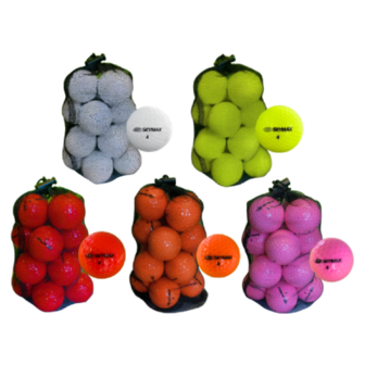 Balles de golf Skymax 16 pi&egrave;ces diff&eacute;rentes couleurs