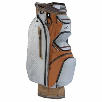 Sun Mountain C-130 H2NO Cartbag Waterdicht Leather Shadow Otter