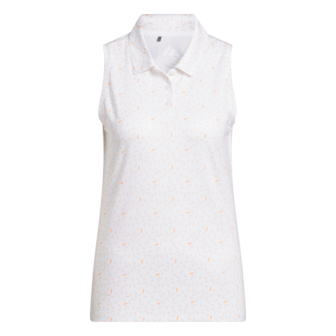 Adidas W Ultimate Printed Dames Mouwloze Polo AOP