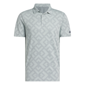 Adidas Ultimate CLSN Jacquard Heren Golfpolo Wosa Navy