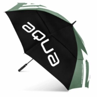 Big Max Aqua XL UV Golf Paraplu Olijf Zwart