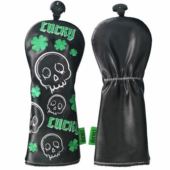Legend Hybrid Headcover Lucky Zwart Groen