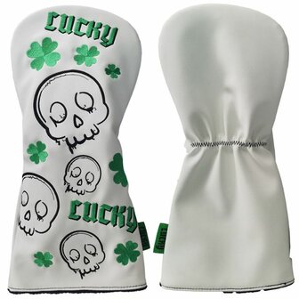 Legend Driver Headcover Lucky Wit Groen