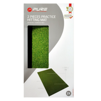 Pure2Improve 2 pieces Practice Hitting Mat