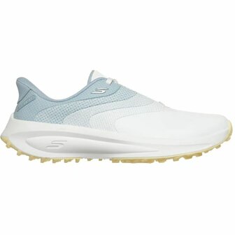 Skechers Slip+Ins Flow SI Dames Golfschoenen Wit Lichtblauw