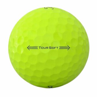 Titleist Tour Soft Golfballen Geel 2026