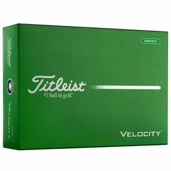 Titleist Velocity Golfballen Groen 2026