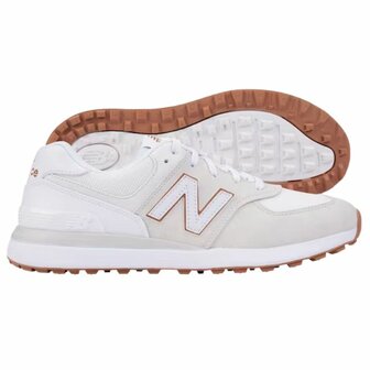 New Balance 574 Green V2 Seashell Dames Golfschoenen