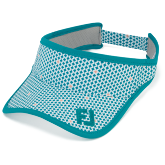 FootJoy Dames Visor Teal Print