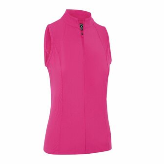 Callaway Mouwloos Rip Play Mock Shirt Pink