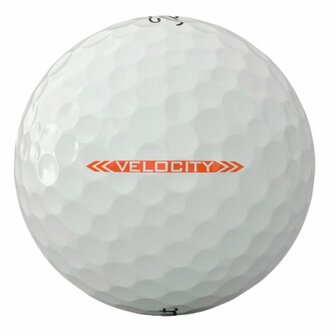 Titleist Velocity Golfballen Wit 2026