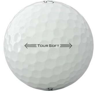 Titleist Tour Soft Golfballen Wit 2026