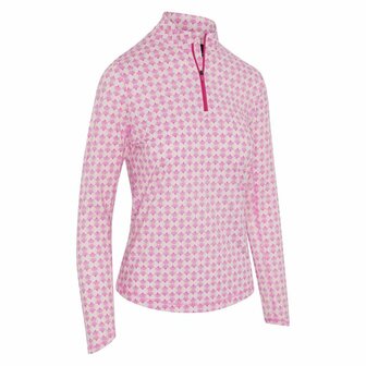 Callaway Premium  Opti Dri Midlayer Pink Beige