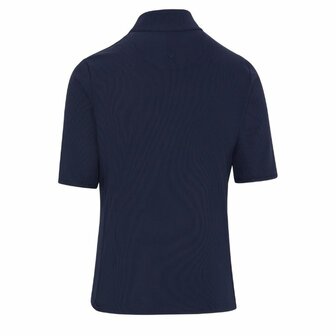 Callaway Rip Play Korte Mouw Mock Shirt Navy