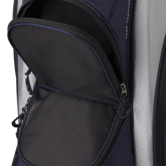 Wilson Feather Cartbag Navy/Silver