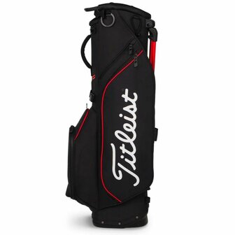 Titleist Players S4 Standbag Zwart Rood