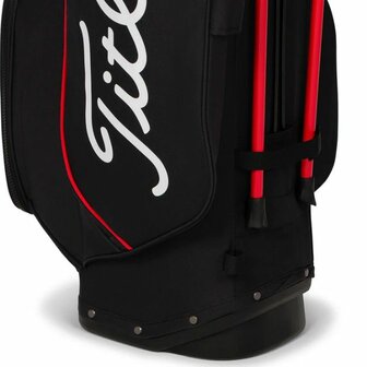 Titleist Players S4 Standbag Zwart Rood