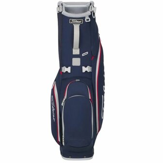 Titleist Players S4 Stadry Standbag Navy Rood Wit
